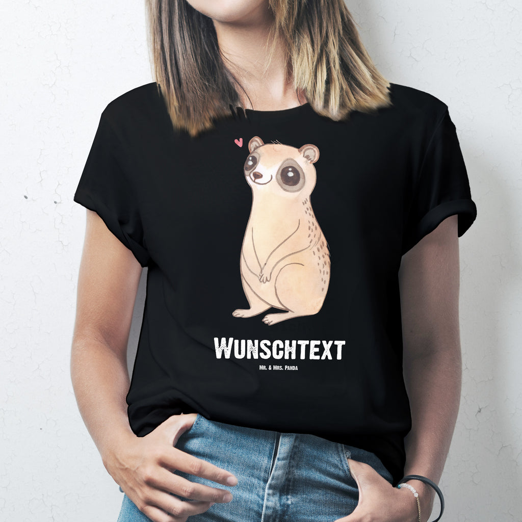 Größe M Personalisiertes T-Shirt Plumplori Glücklich T-Shirt Personalisiert, T-Shirt mit Namen, T-Shirt mit Aufruck, Männer, Frauen, Tiermotive, Gute Laune, lustige Sprüche, Tiere, Plumplori, Niedlich, Glück