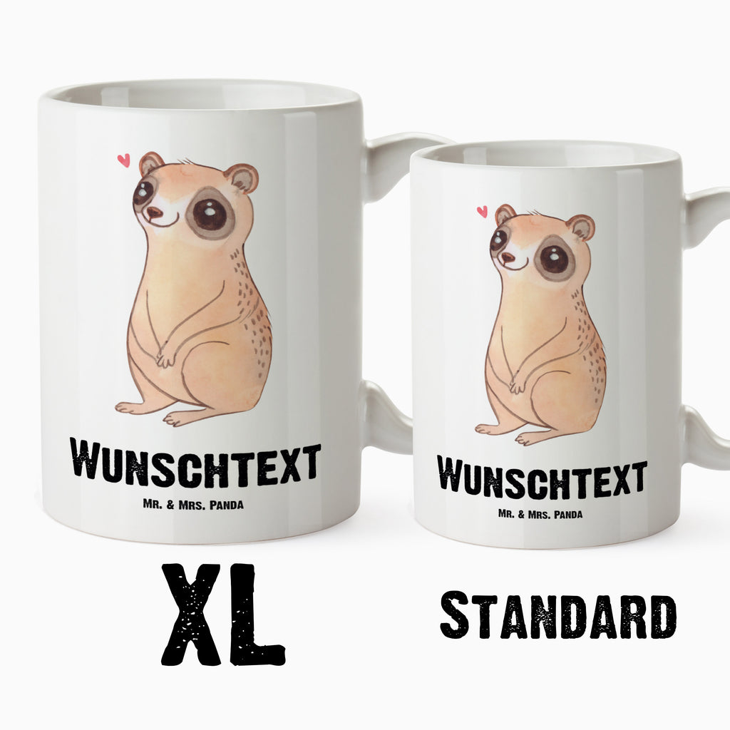 Personalisierte XL Tasse Plumplori Glücklich Personalisierte XL Tasse, Personalisierte Große Tasse, Personalisierte Grosse Kaffeetasse, PErsonalisierter XL Becher, XL Teetasse mit Namen, XL  Becher mit Namen, spülmaschinenfest, Jumbo Tasse, Groß, Personalisiert, XL Tasse mit Namen, XL Namenstasse, Jumbo Namenstasse, Tiermotive, Gute Laune, lustige Sprüche, Tiere, Plumplori, Niedlich, Glück