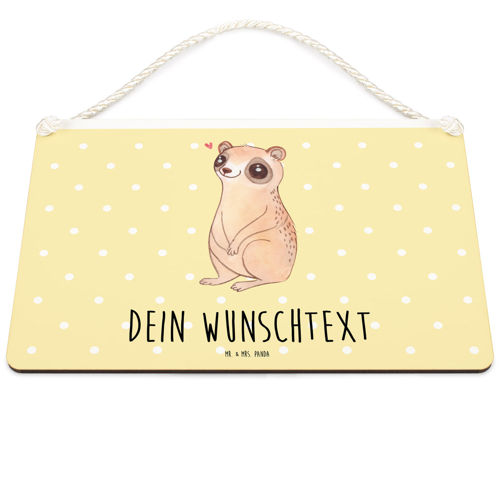 Personalisiertes Deko Schild Plumplori Glücklich Dekoschild, Deko Schild, Schild, Tür Schild, Türschild, Holzschild, Wandschild, Wanddeko, süße Tiermotive, gute Laune, lustige Sprüche, Tiere, Plumplori, Niedlich, Glück