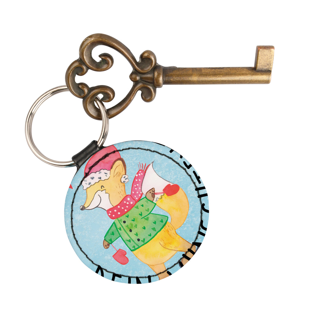 Personalisierter Schlüsselanhänger Fuchs  Schlittschuhe Personalisierter Schlüsselanhänger, Personalisierter Anhänger, Personalisierter Taschenanhänger, Personalisierter Glücksbringer, Personalisierter Schutzengel, Schlüsselanhänger mit Namen, Anhänger mit Namen, Glücksbringer mit Namen, Schlüsselanhänger Wunschtext, Schlüsselanhänger selbst gestalten, Winter, Weihnachten, Weihnachtsdeko, Nikolaus, Advent, Heiligabend, Wintermotiv, Weihnachtsmann, Weihnachtstage, Weihnachtsbaum, Tannenbaum, Weihnachtszeit