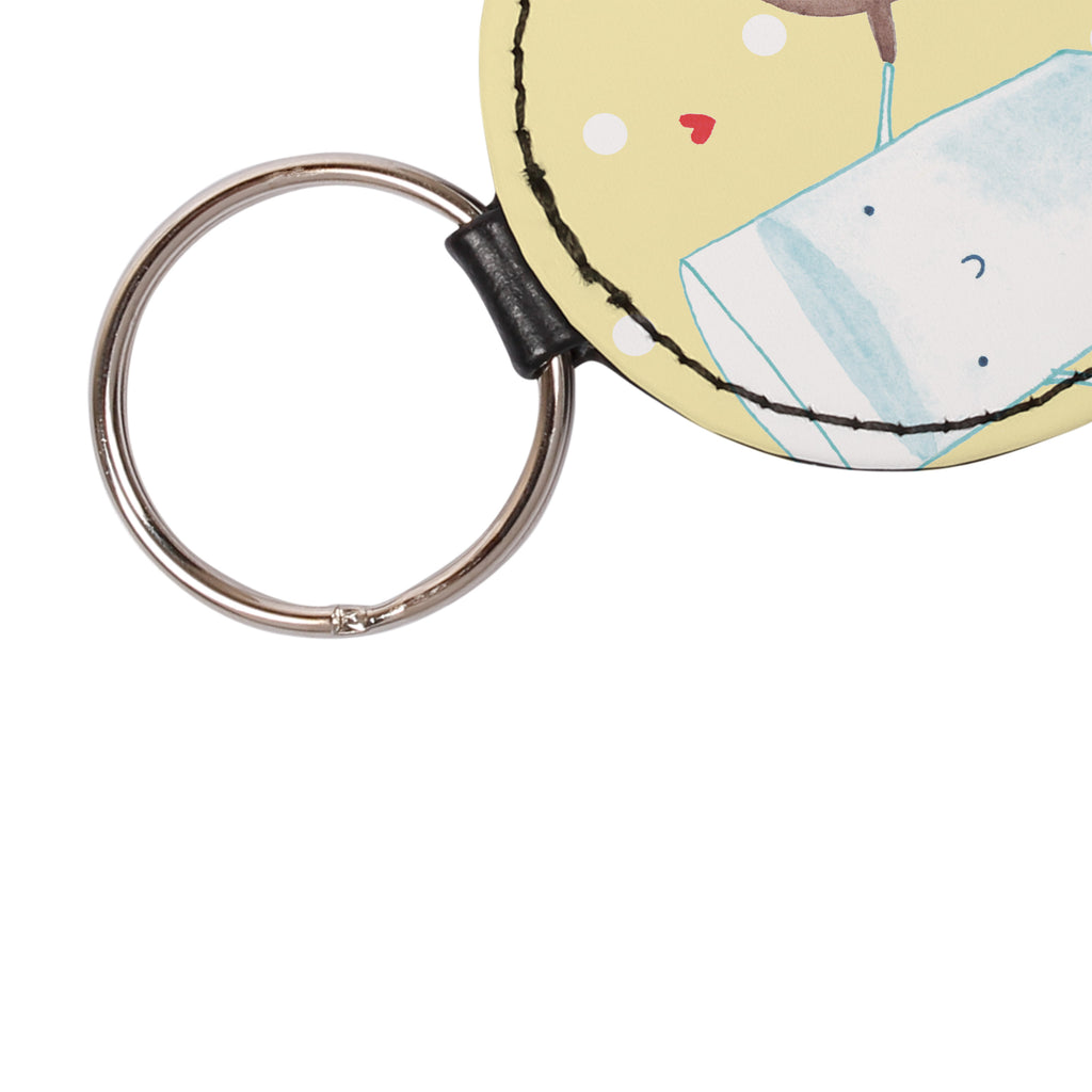 Personalisierter Schlüsselanhänger Milch & Keks Personalisierter Schlüsselanhänger, Personalisierter Anhänger, Personalisierter Taschenanhänger, Personalisierter Glücksbringer, Personalisierter Schutzengel, Schlüsselanhänger mit Namen, Anhänger mit Namen, Glücksbringer mit Namen, Schlüsselanhänger Wunschtext, Schlüsselanhänger selbst gestalten, Tiermotive, Gute Laune, lustige Sprüche, Tiere, Milk, Cookie, Milch, Keks, Kekse, Kaffee, Einladung Frühstück, Motiv süß, romantisch, perfektes Paar