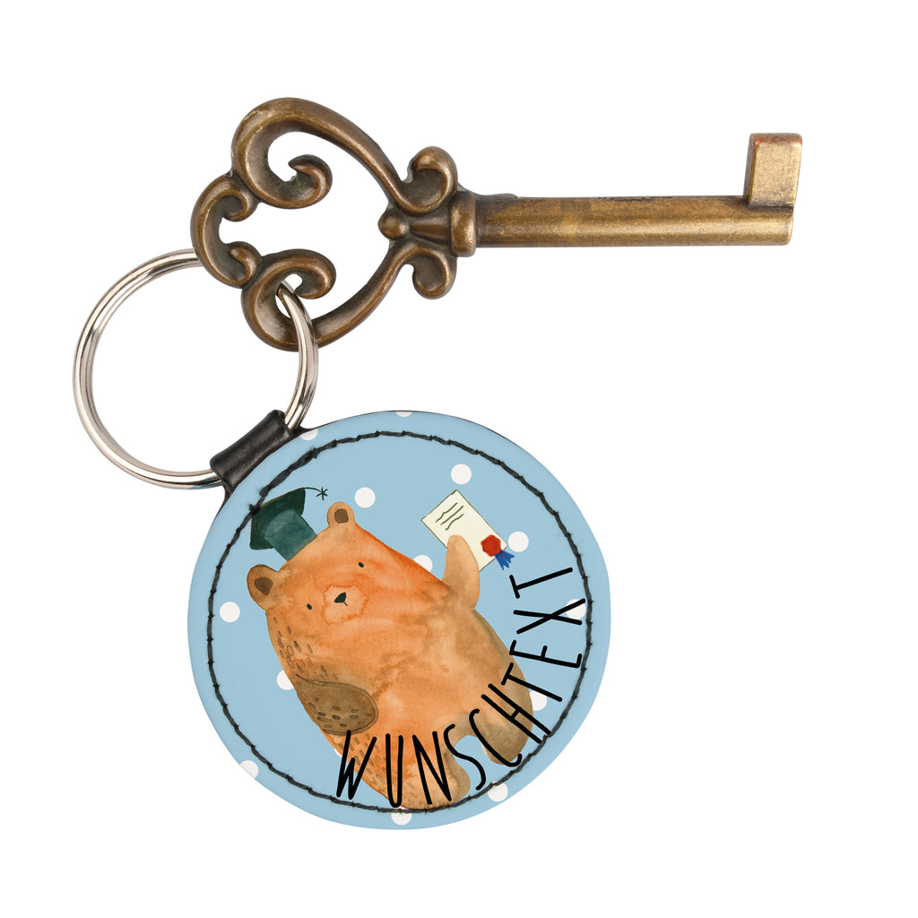 Personalisierter Schlüsselanhänger Prüfungsbär Personalisierter Schlüsselanhänger, Personalisierter Anhänger, Personalisierter Taschenanhänger, Personalisierter Glücksbringer, Personalisierter Schutzengel, Schlüsselanhänger mit Namen, Anhänger mit Namen, Glücksbringer mit Namen, Schlüsselanhänger Wunschtext, Schlüsselanhänger selbst gestalten, Bär, Teddy, Teddybär, Abitur, Prüfungen, Prüfung bestanden, Abschluss, Zeugnis, Abschlusszeugnis