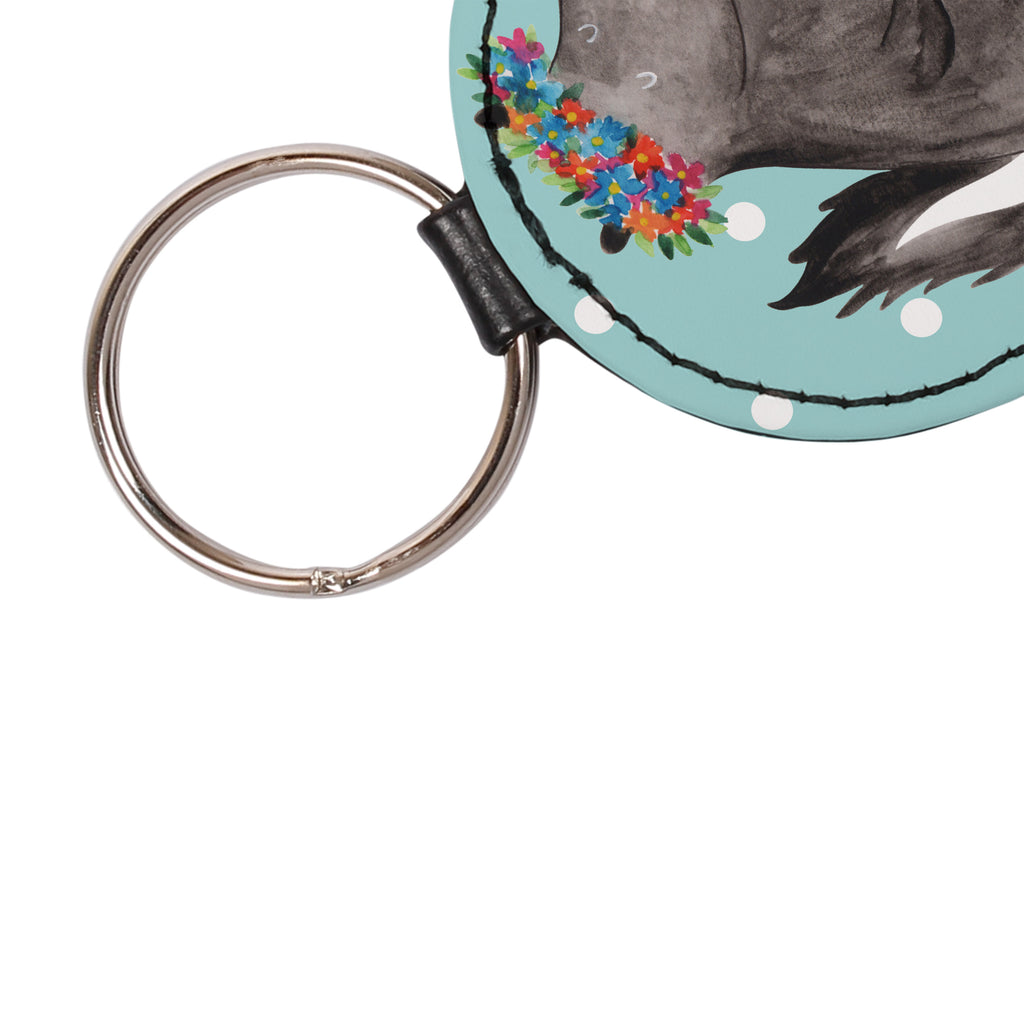 Personalisierter Schlüsselanhänger Stinktier Blumenmaedchen Personalisierter Schlüsselanhänger, Personalisierter Anhänger, Personalisierter Taschenanhänger, Personalisierter Glücksbringer, Personalisierter Schutzengel, Schlüsselanhänger mit Namen, Anhänger mit Namen, Glücksbringer mit Namen, Schlüsselanhänger Wunschtext, Schlüsselanhänger selbst gestalten, Stinktier, Skunk, Wildtier, Raubtier, Stinker, Stinki, Yoga, Namaste, Lebe, Liebe, Lache