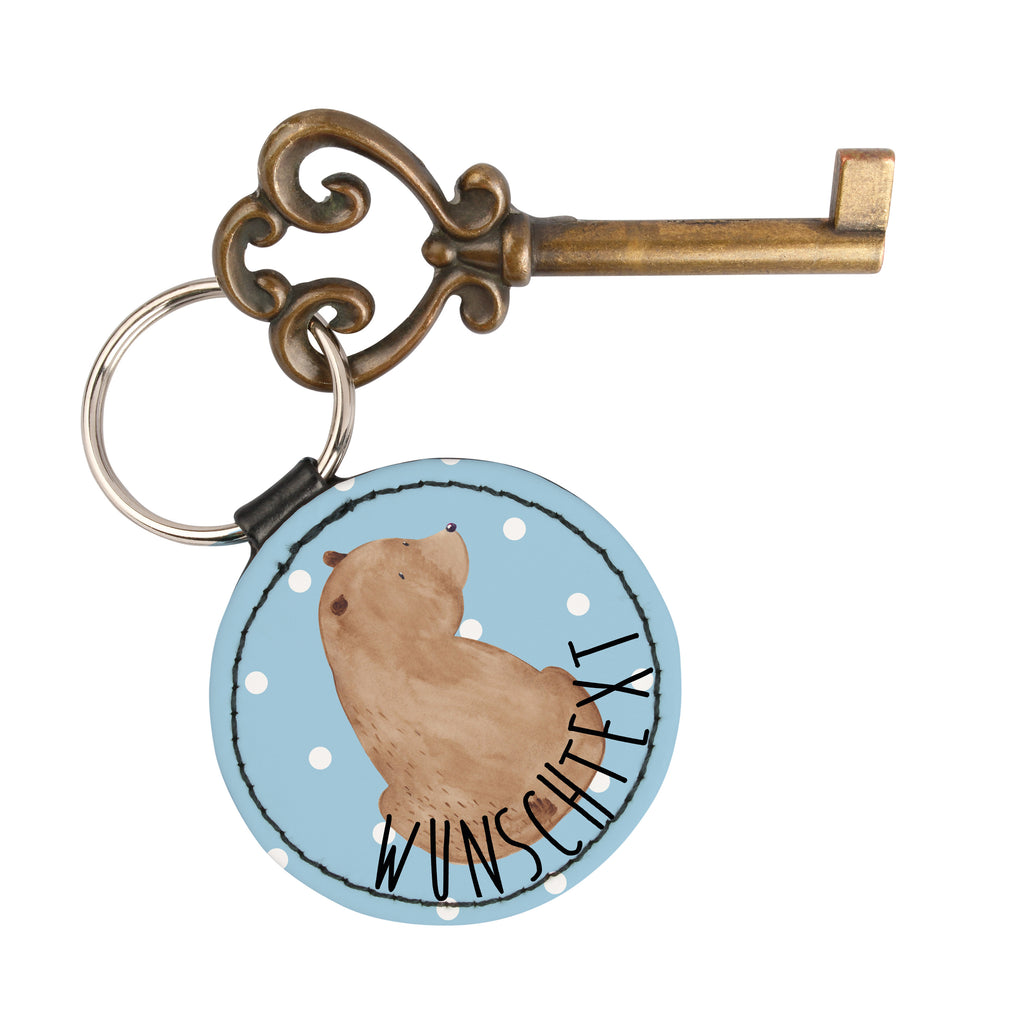 Personalisierter Schlüsselanhänger Bär Schulterblick Personalisierter Schlüsselanhänger, Personalisierter Anhänger, Personalisierter Taschenanhänger, Personalisierter Glücksbringer, Personalisierter Schutzengel, Schlüsselanhänger mit Namen, Anhänger mit Namen, Glücksbringer mit Namen, Schlüsselanhänger Wunschtext, Schlüsselanhänger selbst gestalten, Bär, Teddy, Teddybär, Selbstachtung, Weltansicht, Motivation, Bären, Bärenliebe, Weisheit