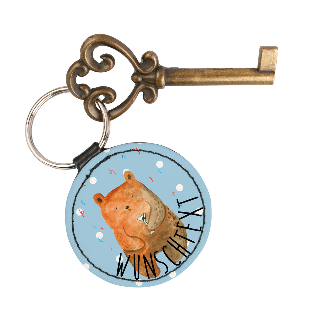 Personalisierter Schlüsselanhänger Bär Party Personalisierter Schlüsselanhänger, Personalisierter Anhänger, Personalisierter Taschenanhänger, Personalisierter Glücksbringer, Personalisierter Schutzengel, Schlüsselanhänger mit Namen, Anhänger mit Namen, Glücksbringer mit Namen, Schlüsselanhänger Wunschtext, Schlüsselanhänger selbst gestalten, Bär, Teddy, Teddybär, Geburtstag, Geburtstagsgeschenk, Geschenk, Party, Feiern, Abfeiern, Mitbringsel, Gute Laune, Lustig