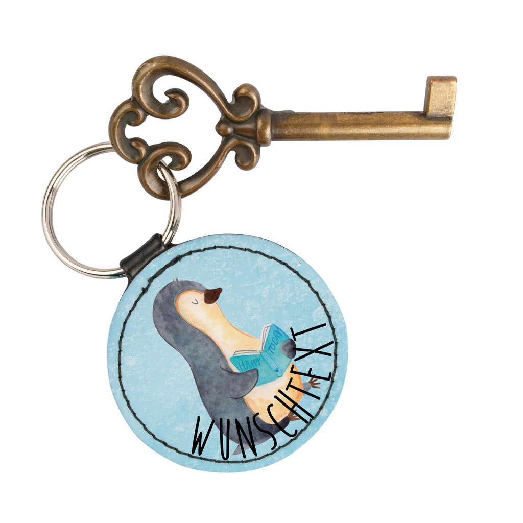Personalisierter Schlüsselanhänger Pinguin Buch Personalisierter Schlüsselanhänger, Personalisierter Anhänger, Personalisierter Taschenanhänger, Personalisierter Glücksbringer, Personalisierter Schutzengel, Schlüsselanhänger mit Namen, Anhänger mit Namen, Glücksbringer mit Namen, Schlüsselanhänger Wunschtext, Schlüsselanhänger selbst gestalten, Pinguin, Pinguine, Buch, Lesen, Bücherwurm, Nichtstun, Faulenzen, Ferien, Urlaub, Freizeit