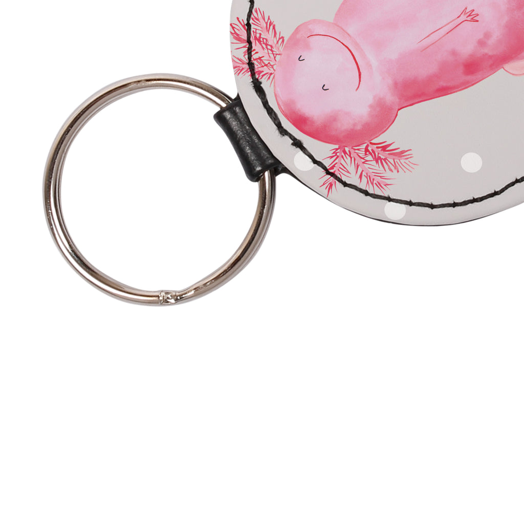 Personalisierter Schlüsselanhänger Axolotl glücklich Personalisierter Schlüsselanhänger, Personalisierter Anhänger, Personalisierter Taschenanhänger, Personalisierter Glücksbringer, Personalisierter Schutzengel, Schlüsselanhänger mit Namen, Anhänger mit Namen, Glücksbringer mit Namen, Schlüsselanhänger Wunschtext, Schlüsselanhänger selbst gestalten, Axolotl, Molch, Axolot, Schwanzlurch, Lurch, Lurche, Motivation, gute Laune