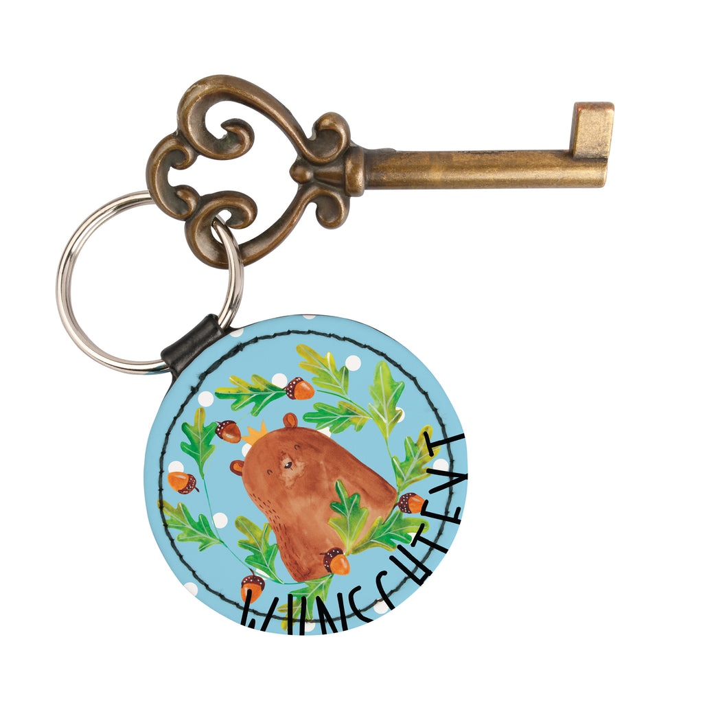 Personalisierter Schlüsselanhänger Bär König Personalisierter Schlüsselanhänger, Personalisierter Anhänger, Personalisierter Taschenanhänger, Personalisierter Glücksbringer, Personalisierter Schutzengel, Schlüsselanhänger mit Namen, Anhänger mit Namen, Glücksbringer mit Namen, Schlüsselanhänger Wunschtext, Schlüsselanhänger selbst gestalten, Bär, Teddy, Teddybär, Papa, Papa Bär, bester Vater, bester Papa, weltbester Papa, Vatertag, Vater, Dad, Daddy, Papi