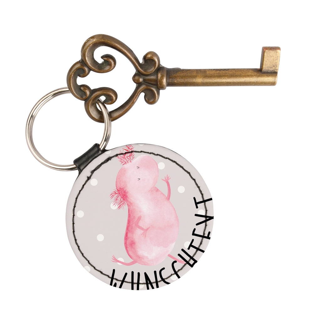 Personalisierter Schlüsselanhänger Axolotl tanzt Personalisierter Schlüsselanhänger, Personalisierter Anhänger, Personalisierter Taschenanhänger, Personalisierter Glücksbringer, Personalisierter Schutzengel, Schlüsselanhänger mit Namen, Anhänger mit Namen, Glücksbringer mit Namen, Schlüsselanhänger Wunschtext, Schlüsselanhänger selbst gestalten, Axolotl, Molch, Axolot, Schwanzlurch, Lurch, Lurche, Dachschaden, Sterne, verrückt, Freundin, beste Freundin