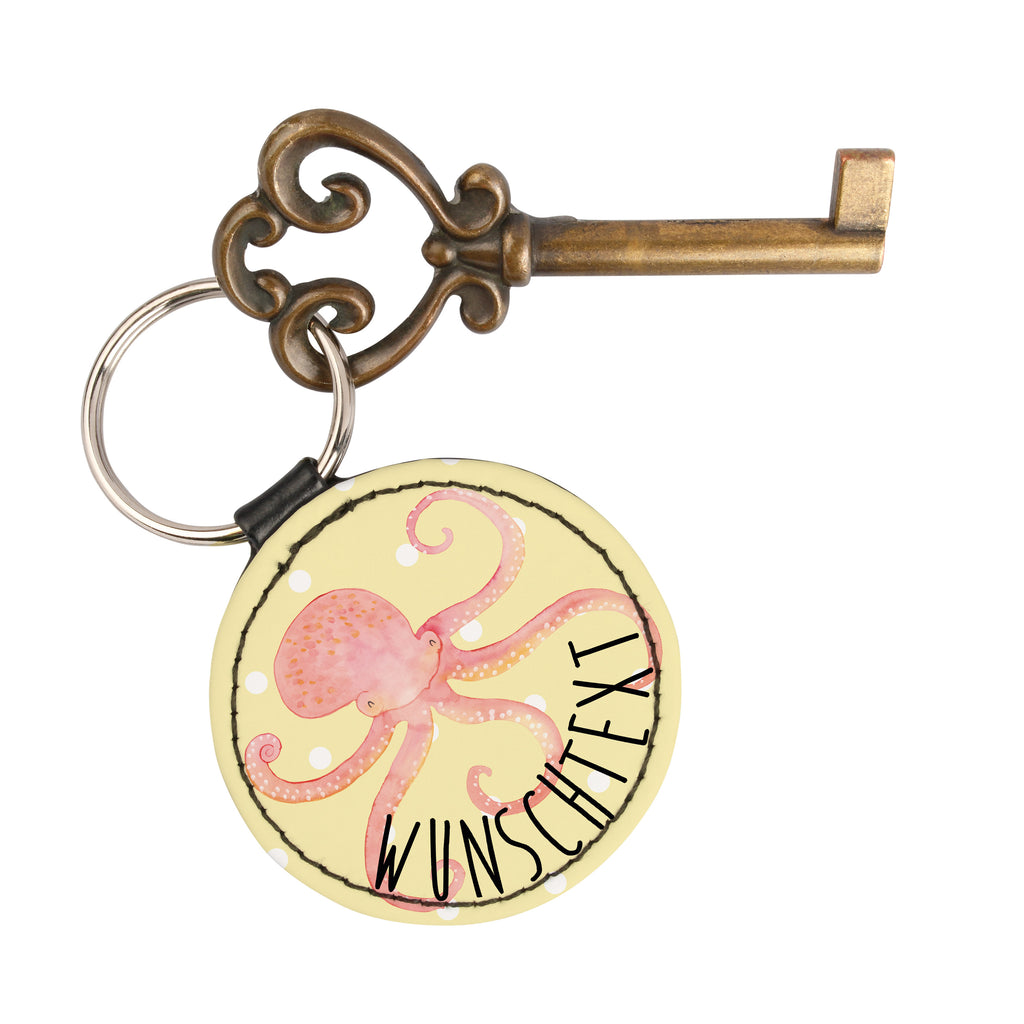 Personalisierter Schlüsselanhänger Tintenfisch Personalisierter Schlüsselanhänger, Personalisierter Anhänger, Personalisierter Taschenanhänger, Personalisierter Glücksbringer, Personalisierter Schutzengel, Schlüsselanhänger mit Namen, Anhänger mit Namen, Glücksbringer mit Namen, Schlüsselanhänger Wunschtext, Schlüsselanhänger selbst gestalten, Tiermotive, Gute Laune, lustige Sprüche, Tiere, Meer, Meerestier, Krake, Tintenfisch, Arme, Wasser, Ozean