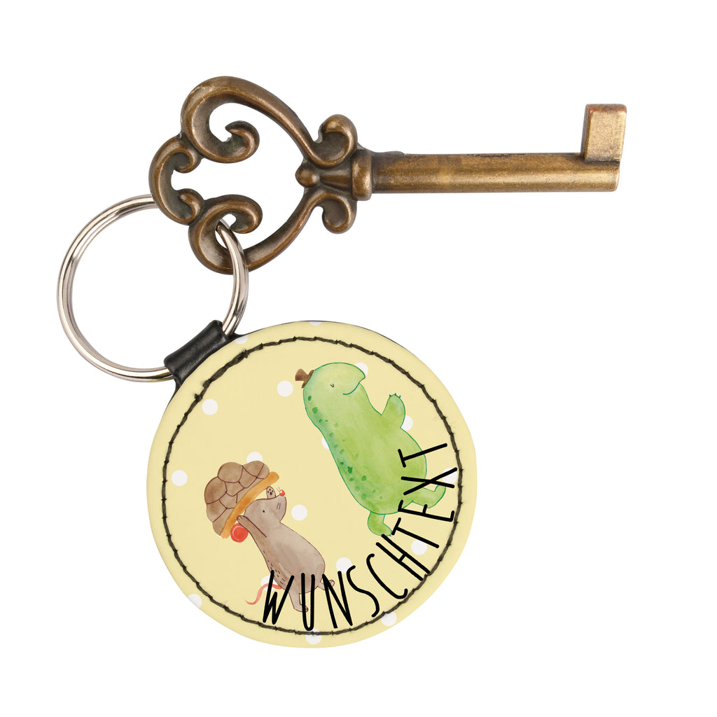 Personalisierter Schlüsselanhänger Schildkröte & Maus Personalisierter Schlüsselanhänger, Personalisierter Anhänger, Personalisierter Taschenanhänger, Personalisierter Glücksbringer, Personalisierter Schutzengel, Schlüsselanhänger mit Namen, Anhänger mit Namen, Glücksbringer mit Namen, Schlüsselanhänger Wunschtext, Schlüsselanhänger selbst gestalten, Schildkröte, Maus, Freunde, Freundinnen, beste Freunde, beste Freundinnen