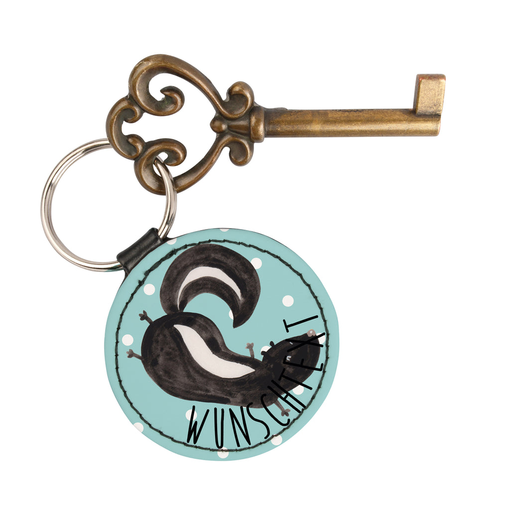 Personalisierter Schlüsselanhänger Stinktier Handstand Personalisierter Schlüsselanhänger, Personalisierter Anhänger, Personalisierter Taschenanhänger, Personalisierter Glücksbringer, Personalisierter Schutzengel, Schlüsselanhänger mit Namen, Anhänger mit Namen, Glücksbringer mit Namen, Schlüsselanhänger Wunschtext, Schlüsselanhänger selbst gestalten, Stinktier, Skunk, Wildtier, Raubtier, Stinker, Stinki, Spielplatz, verpielt, Kind