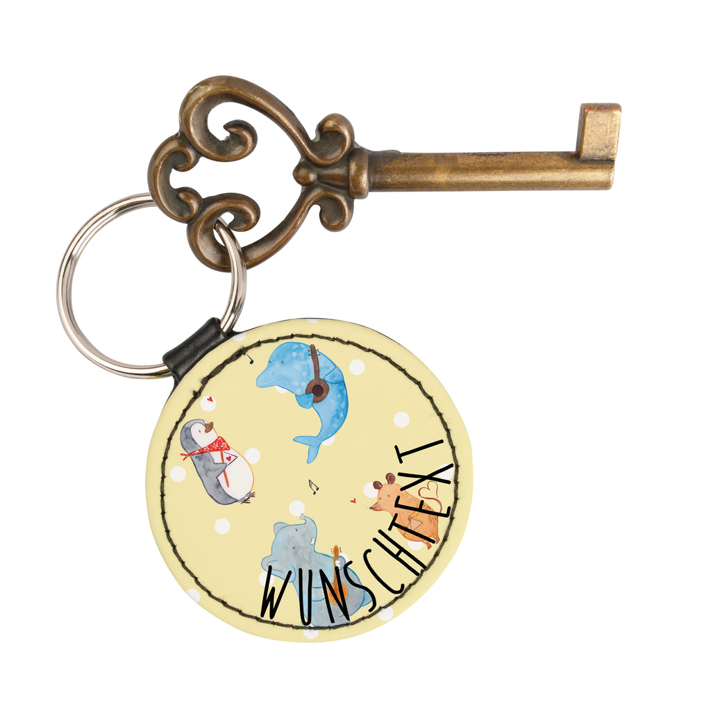 Personalisierter Schlüsselanhänger Big Band Personalisierter Schlüsselanhänger, Personalisierter Anhänger, Personalisierter Taschenanhänger, Personalisierter Glücksbringer, Personalisierter Schutzengel, Schlüsselanhänger mit Namen, Anhänger mit Namen, Glücksbringer mit Namen, Schlüsselanhänger Wunschtext, Schlüsselanhänger selbst gestalten, Tiermotive, Gute Laune, lustige Sprüche, Tiere, Hund, Pinguin, Maus, Elefant, Delfin, Gitarre, Band, Triangel, Musikanten, Musik