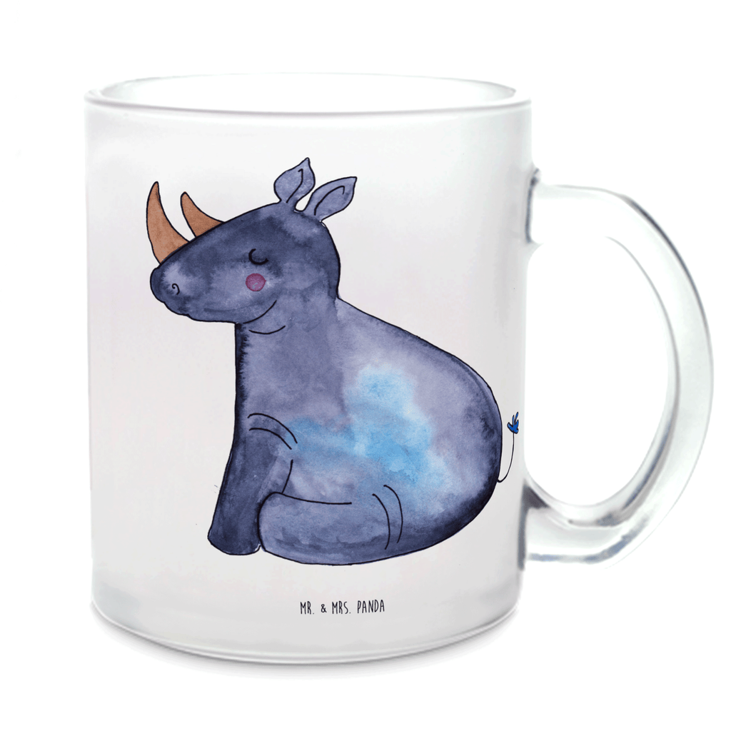 Teetasse Einhorn Nashorn Teetasse, Teeglas, Teebecher, Tasse mit Henkel, Tasse, Glas Teetasse, Teetasse aus Glas, Einhorn, Einhörner, Einhorn Deko, Pegasus, Unicorn, Regenbogen, witzig, lustig, Zoo, Glitzer, Einhornpower, Erwachsenwerden, Nashorn, Nashörner