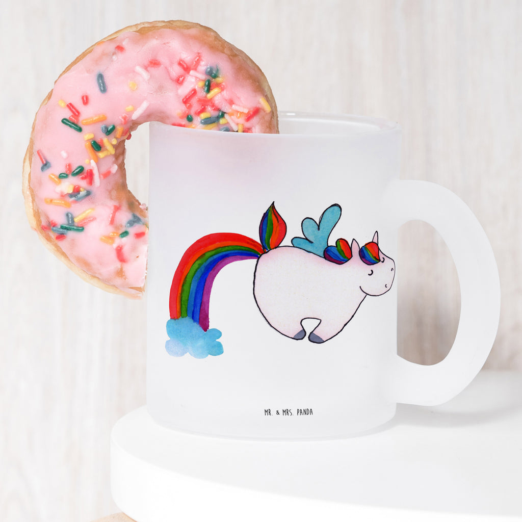 Teetasse Einhorn Pegasus Teetasse, Teeglas, Teebecher, Tasse mit Henkel, Tasse, Glas Teetasse, Teetasse aus Glas, Einhorn, Einhörner, Einhorn Deko, Pegasus, Unicorn, Regenbogen, Spielen, Realität, Glitzer, Erwachsenwerden