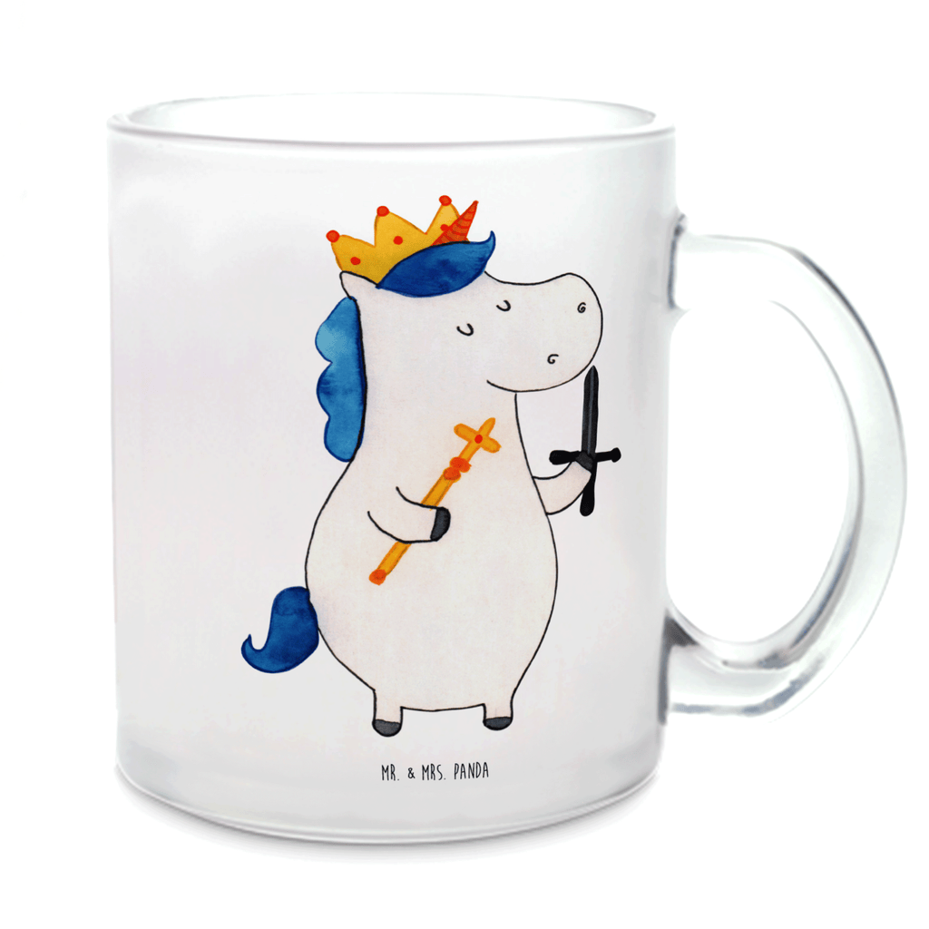 Teetasse Einhorn König mit Schwert Teetasse, Teeglas, Teebecher, Tasse mit Henkel, Tasse, Glas Teetasse, Teetasse aus Glas, Einhorn, Einhörner, Einhorn Deko, Pegasus, Unicorn, König, Ritter, Mittelalter