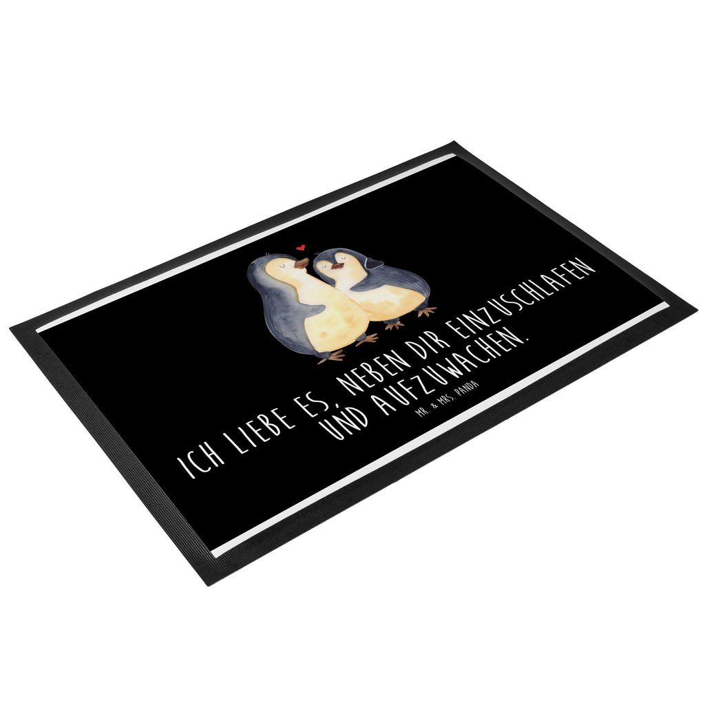 Fußmatte Pinguine Einschlafen Türvorleger, Schmutzmatte, Fußabtreter, Matte, Schmutzfänger, Fußabstreifer, Schmutzfangmatte, Türmatte, Motivfußmatte, Haustürmatte, Vorleger, Liebe, Partner, Freund, Freundin, Ehemann, Ehefrau, Heiraten, Verlobung, Heiratsantrag, Liebesgeschenk, Jahrestag, Hocheitstag, Valentinstag, Geschenk für Frauen, Hochzeitstag, Mitbringsel, Geschenk für Freundin, Geschenk für Partner, Liebesbeweis, für Männer, für Ehemann