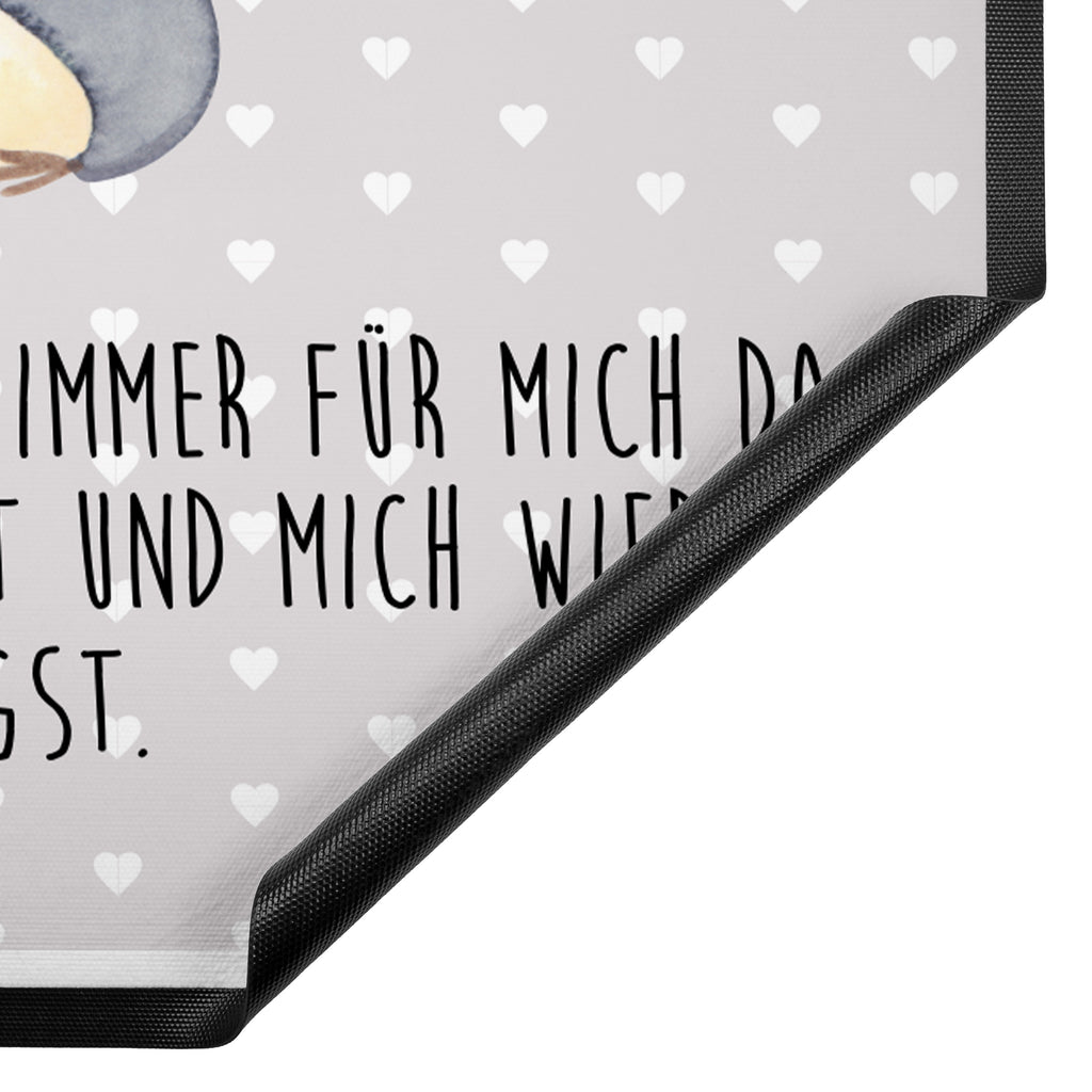 Fußmatte Pinguine trösten Türvorleger, Schmutzmatte, Fußabtreter, Matte, Schmutzfänger, Fußabstreifer, Schmutzfangmatte, Türmatte, Motivfußmatte, Haustürmatte, Vorleger, Liebe, Partner, Freund, Freundin, Ehemann, Ehefrau, Heiraten, Verlobung, Heiratsantrag, Liebesgeschenk, Jahrestag, Hocheitstag, Valentinstag, Geschenk für Frauen, Hochzeitstag, Mitbringsel, Geschenk für Freundin, Geschenk für Partner, Liebesbeweis, für Männer, für Ehemann