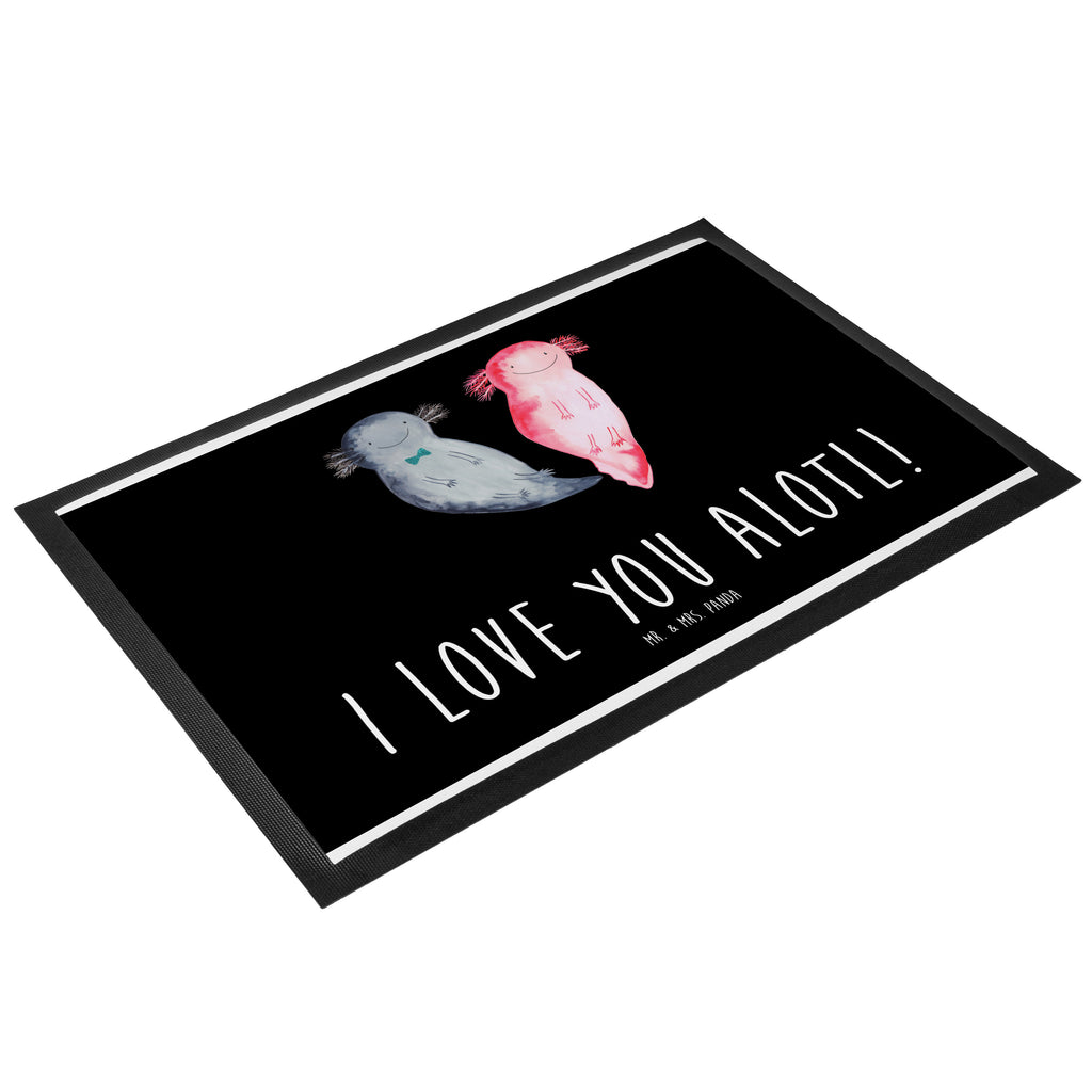 Fußmatte Axolotl Liebe