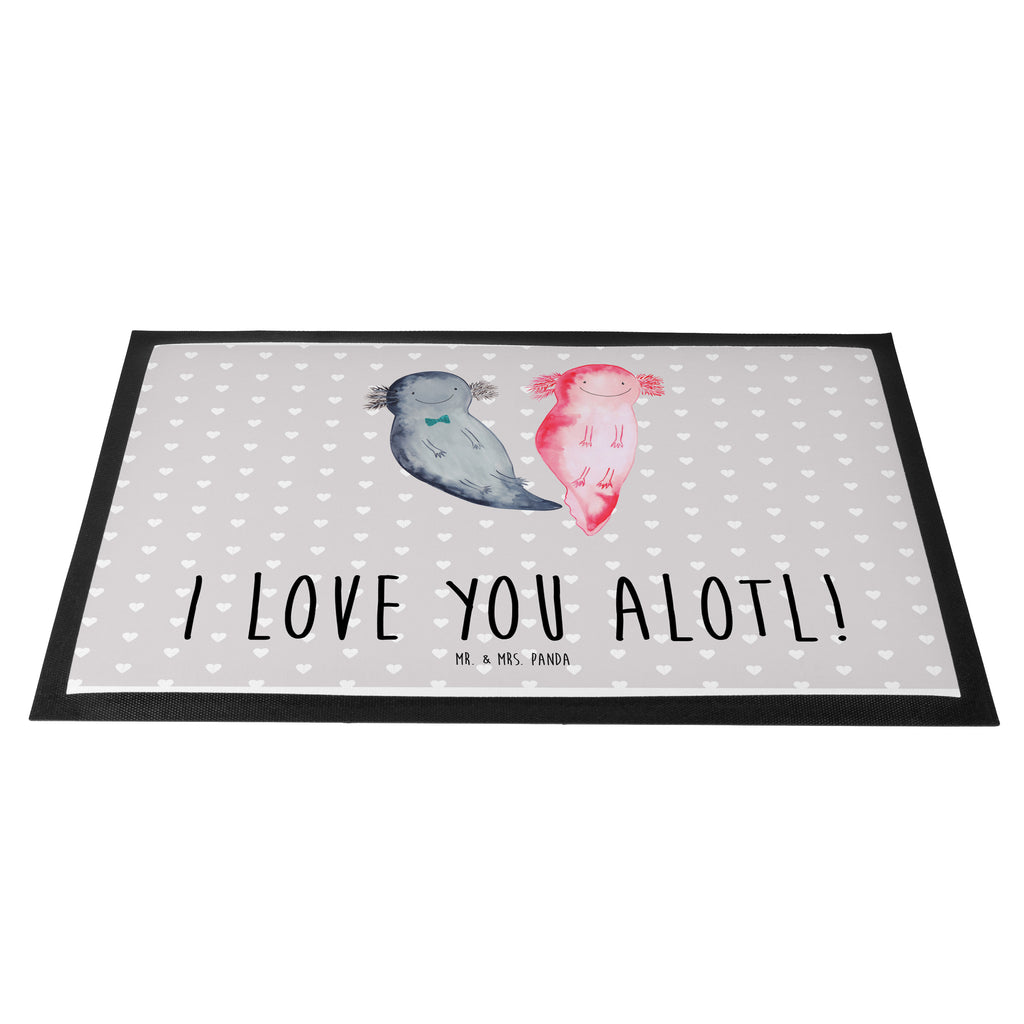 Fußmatte Axolotl Liebe