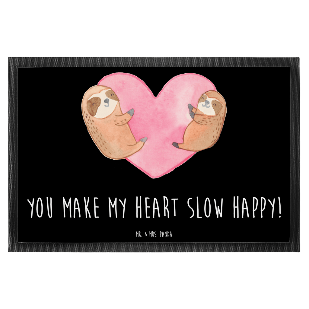 Fußmatte Faultiere Herz Valentinstag, Geschenk für Frauen, Liebesgeschenk, Jahrestag, Hochzeitstag, Mitbringsel, Geschenk für Freundin, Geschenk für Partner, Freund, Liebesbeweis, für Männer, für Ehemann Türvorleger, Schmutzmatte, Fußabtreter, Matte, Schmutzfänger, Fußabstreifer, Schmutzfangmatte, Türmatte, Motivfußmatte,  Haustürmatte, Vorleger  Liebe,  Partner, Freund, Freundin, Ehemann, Ehefrau, Heiraten, Verlobung, Heiratsantrag, Liebesgeschenk, Jahrestag, Hocheitstag