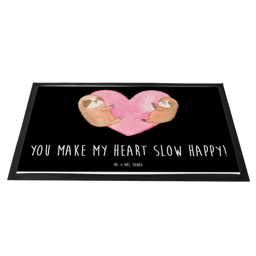 Fußmatte Faultiere Herz Valentinstag, Geschenk für Frauen, Liebesgeschenk, Jahrestag, Hochzeitstag, Mitbringsel, Geschenk für Freundin, Geschenk für Partner, Freund, Liebesbeweis, für Männer, für Ehemann Türvorleger, Schmutzmatte, Fußabtreter, Matte, Schmutzfänger, Fußabstreifer, Schmutzfangmatte, Türmatte, Motivfußmatte,  Haustürmatte, Vorleger  Liebe,  Partner, Freund, Freundin, Ehemann, Ehefrau, Heiraten, Verlobung, Heiratsantrag, Liebesgeschenk, Jahrestag, Hocheitstag