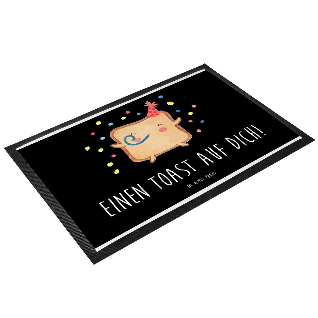 Fußmatte Toast Party Türvorleger, Schmutzmatte, Fußabtreter, Matte, Schmutzfänger, Fußabstreifer, Schmutzfangmatte, Türmatte, Motivfußmatte, Haustürmatte, Vorleger, Liebe, Partner, Freund, Freundin, Ehemann, Ehefrau, Heiraten, Verlobung, Heiratsantrag, Liebesgeschenk, Jahrestag, Hocheitstag, Valentinstag, Geschenk für Frauen, Hochzeitstag, Mitbringsel, Geschenk für Freundin, Geschenk für Partner, Liebesbeweis, für Männer, für Ehemann