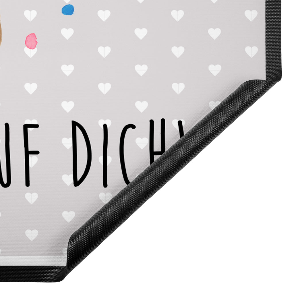 Fußmatte Toast Party Türvorleger, Schmutzmatte, Fußabtreter, Matte, Schmutzfänger, Fußabstreifer, Schmutzfangmatte, Türmatte, Motivfußmatte, Haustürmatte, Vorleger, Liebe, Partner, Freund, Freundin, Ehemann, Ehefrau, Heiraten, Verlobung, Heiratsantrag, Liebesgeschenk, Jahrestag, Hocheitstag, Valentinstag, Geschenk für Frauen, Hochzeitstag, Mitbringsel, Geschenk für Freundin, Geschenk für Partner, Liebesbeweis, für Männer, für Ehemann