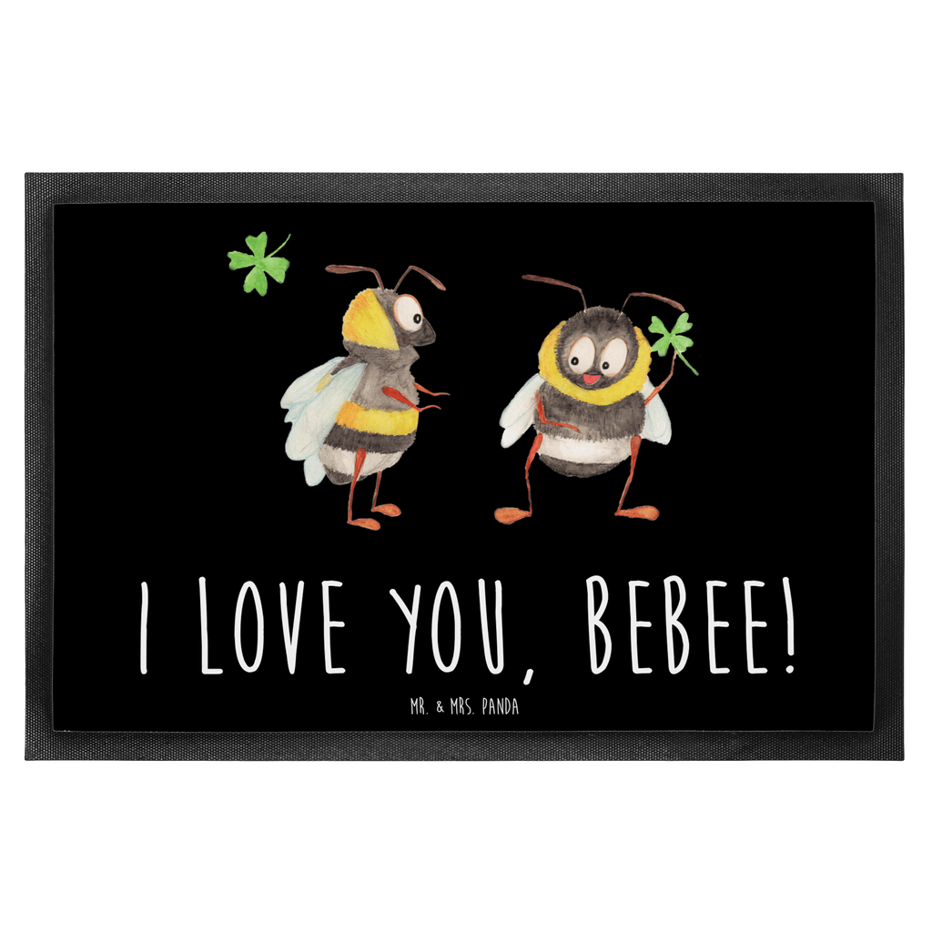 Fußmatte Bienen Paar Valentinstag, Geschenk für Frauen, Liebesgeschenk, Jahrestag, Hochzeitstag, Mitbringsel, Geschenk für Freundin, Geschenk für Partner, Freund, Liebesbeweis, für Männer, für Ehemann, Schildkröten, verliebte Schildkröten Türvorleger, Schmutzmatte, Fußabtreter, Matte, Schmutzfänger, Fußabstreifer, Schmutzfangmatte, Türmatte, Motivfußmatte,  Haustürmatte, Vorleger  Liebe,  Partner, Freund, Freundin, Ehemann, Ehefrau, Heiraten, Verlobung, Heiratsantrag, Liebesgeschenk, Jahrestag, Hocheitstag