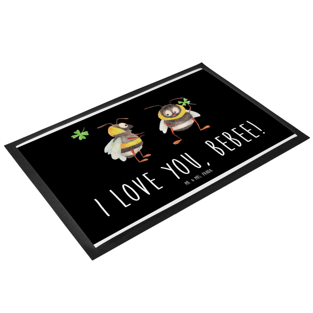 Fußmatte Bienen Paar Valentinstag, Geschenk für Frauen, Liebesgeschenk, Jahrestag, Hochzeitstag, Mitbringsel, Geschenk für Freundin, Geschenk für Partner, Freund, Liebesbeweis, für Männer, für Ehemann, Schildkröten, verliebte Schildkröten Türvorleger, Schmutzmatte, Fußabtreter, Matte, Schmutzfänger, Fußabstreifer, Schmutzfangmatte, Türmatte, Motivfußmatte,  Haustürmatte, Vorleger  Liebe,  Partner, Freund, Freundin, Ehemann, Ehefrau, Heiraten, Verlobung, Heiratsantrag, Liebesgeschenk, Jahrestag, Hocheitstag