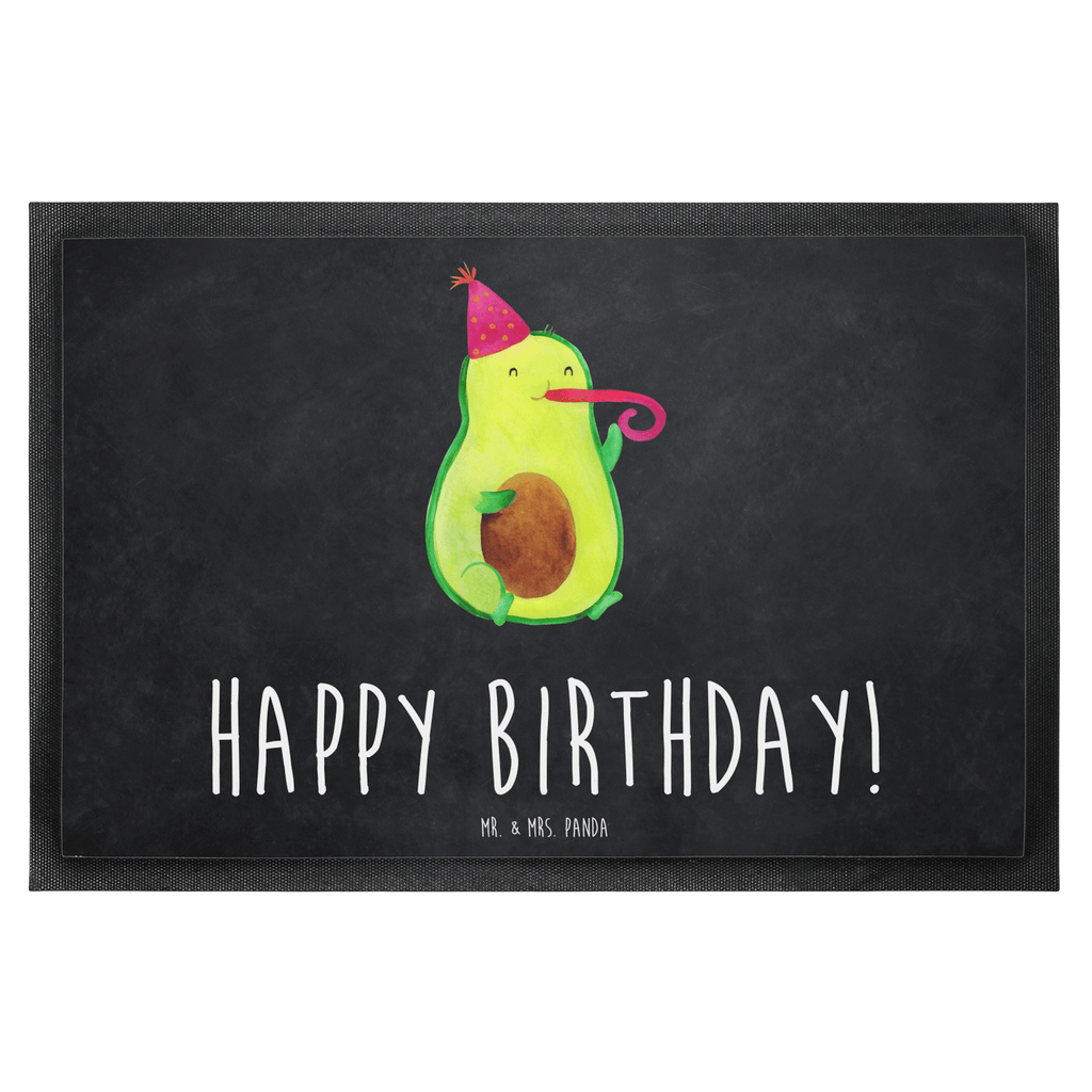 Fußmatte Avocado Birthday  Türvorleger, Schmutzmatte, Fußabtreter, Matte, Schmutzfänger, Fußabstreifer, Schmutzfangmatte, Türmatte, Motivfußmatte,  Haustürmatte, Vorleger  Avocado, Veggie, Vegan, Gesund