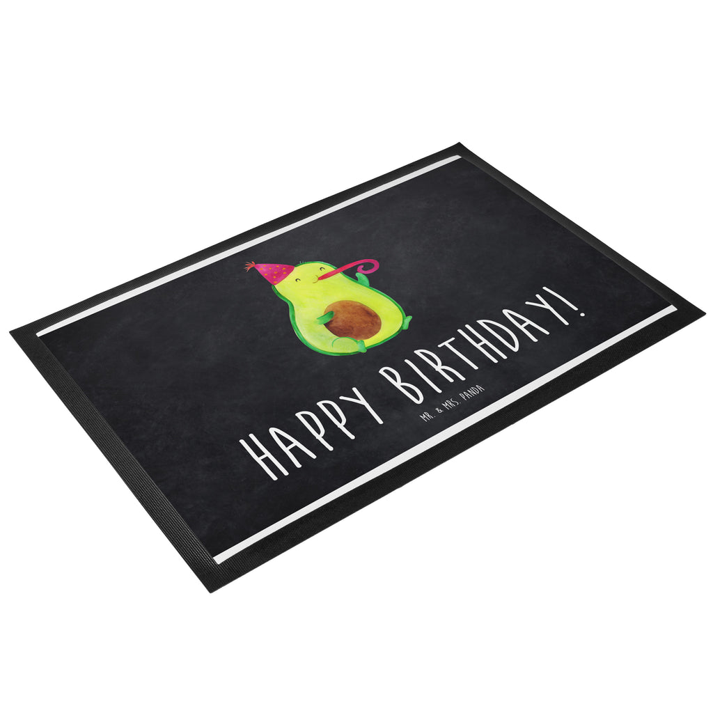 Fußmatte Avocado Birthday  Türvorleger, Schmutzmatte, Fußabtreter, Matte, Schmutzfänger, Fußabstreifer, Schmutzfangmatte, Türmatte, Motivfußmatte,  Haustürmatte, Vorleger  Avocado, Veggie, Vegan, Gesund
