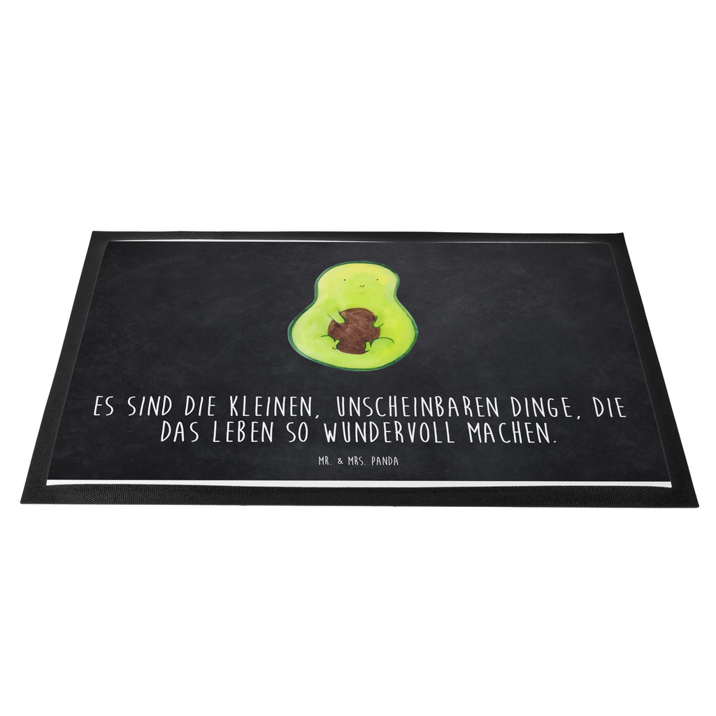 Fußmatte Avocado mit Kern Avocado, Avokado, Avocadokern, Kern, Pflanze, Spruch Leben  Türvorleger, Schmutzmatte, Fußabtreter, Matte, Schmutzfänger, Fußabstreifer, Schmutzfangmatte, Türmatte, Motivfußmatte,  Haustürmatte, Vorleger  Avocado, Veggie, Vegan, Gesund