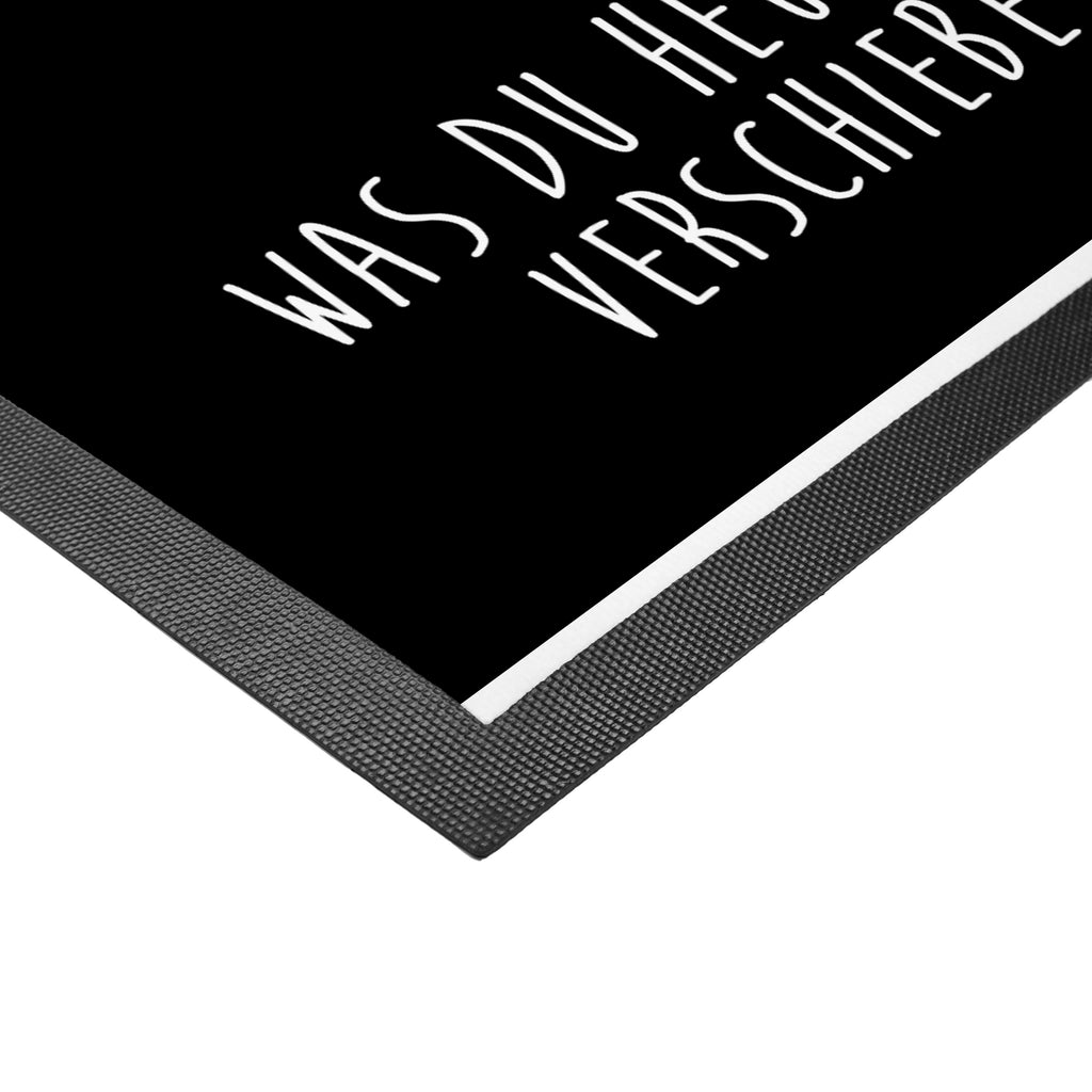 Fußmatte Quokka Happy Türvorleger, Schmutzmatte, Fußabtreter, Matte, Schmutzfänger, Fußabstreifer, Schmutzfangmatte, Türmatte, Motivfußmatte, Haustürmatte, Vorleger, süße Tiermotive, gute Laune, lustige Sprüche, Tiere, Quokka, Verschieben, Aufschieberitis, Lustiger Spruch, Niedliches Tier, Dinge erledigen