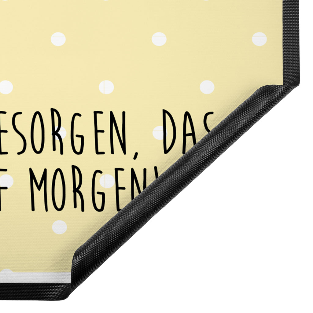 Fußmatte Quokka Happy Türvorleger, Schmutzmatte, Fußabtreter, Matte, Schmutzfänger, Fußabstreifer, Schmutzfangmatte, Türmatte, Motivfußmatte, Haustürmatte, Vorleger, süße Tiermotive, gute Laune, lustige Sprüche, Tiere, Quokka, Verschieben, Aufschieberitis, Lustiger Spruch, Niedliches Tier, Dinge erledigen