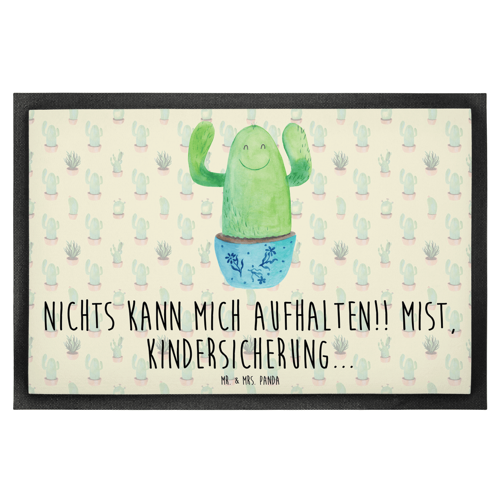 Fußmatte Kaktus Happy Türvorleger, Schmutzmatte, Fußabtreter, Matte, Schmutzfänger, Fußabstreifer, Schmutzfangmatte, Türmatte, Motivfußmatte, Haustürmatte, Vorleger, Kaktus, Kakteen, Motivation, Spruch, lustig, Kindersicherung, Neustart, Büro, Büroalltag, Kollege, Kollegin, Freundin, Mutter, Familie, Ausbildung