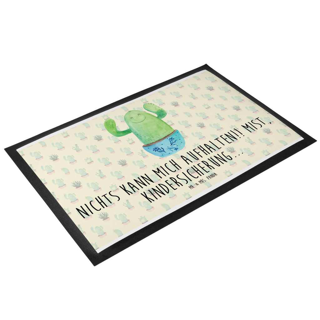 Fußmatte Kaktus Happy Türvorleger, Schmutzmatte, Fußabtreter, Matte, Schmutzfänger, Fußabstreifer, Schmutzfangmatte, Türmatte, Motivfußmatte, Haustürmatte, Vorleger, Kaktus, Kakteen, Motivation, Spruch, lustig, Kindersicherung, Neustart, Büro, Büroalltag, Kollege, Kollegin, Freundin, Mutter, Familie, Ausbildung