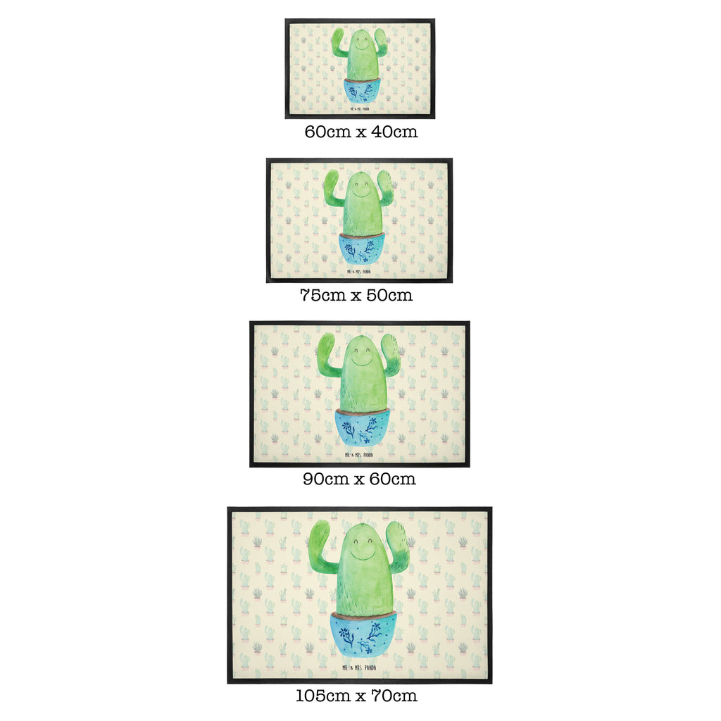 Fußmatte Kaktus Happy Türvorleger, Schmutzmatte, Fußabtreter, Matte, Schmutzfänger, Fußabstreifer, Schmutzfangmatte, Türmatte, Motivfußmatte, Haustürmatte, Vorleger, Kaktus, Kakteen, Motivation, Spruch, lustig, Kindersicherung, Neustart, Büro, Büroalltag, Kollege, Kollegin, Freundin, Mutter, Familie, Ausbildung