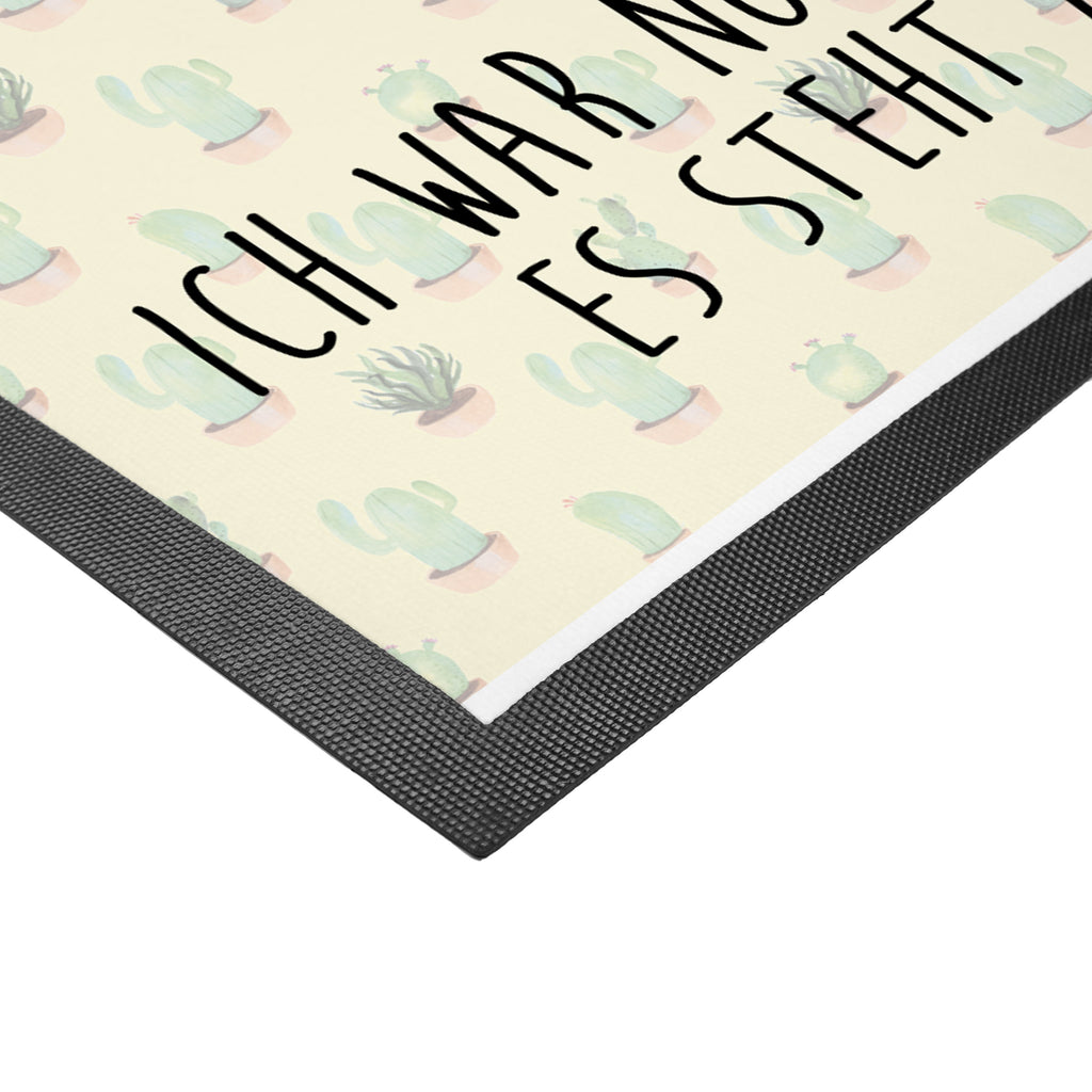 Fußmatte Kaktus Sonnenhut Kaktus, Kakteen, Reisen, Weltreise, Weltenbummler, Reisetagebuch, Städtetrip, Kaktusliebe, Geschenkidee, Spruch, Motivation Türvorleger, Schmutzmatte, Fußabtreter, Matte, Schmutzfänger, Fußabstreifer, Schmutzfangmatte, Türmatte, Motivfußmatte,  Haustürmatte, Vorleger  Kaktus, Kakteen