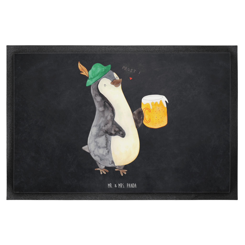 Fußmatte Pinguin Bier Türvorleger, Schmutzmatte, Fußabtreter, Matte, Schmutzfänger, Fußabstreifer, Schmutzfangmatte, Türmatte, Motivfußmatte, Haustürmatte, Vorleger, Pinguin, Pinguine, Bier, Oktoberfest
