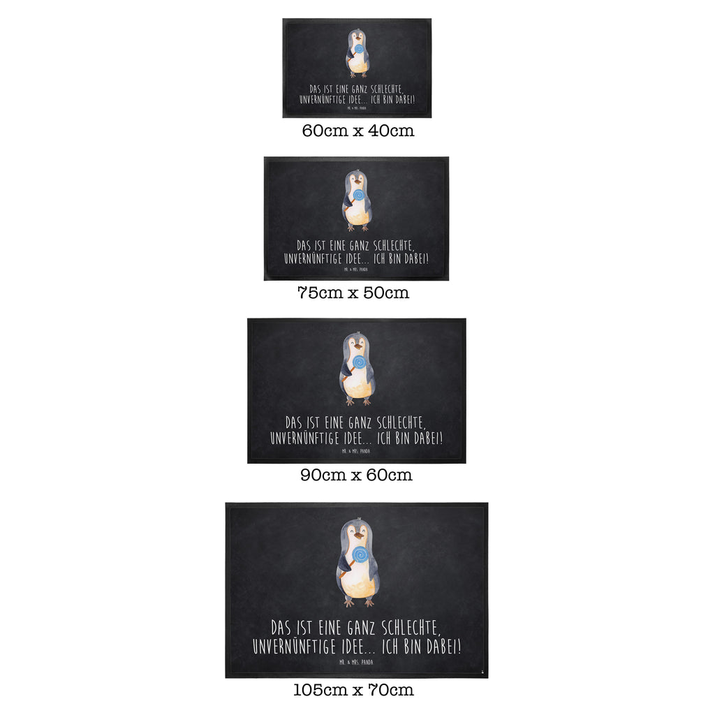 Fußmatte Pinguin Lolli