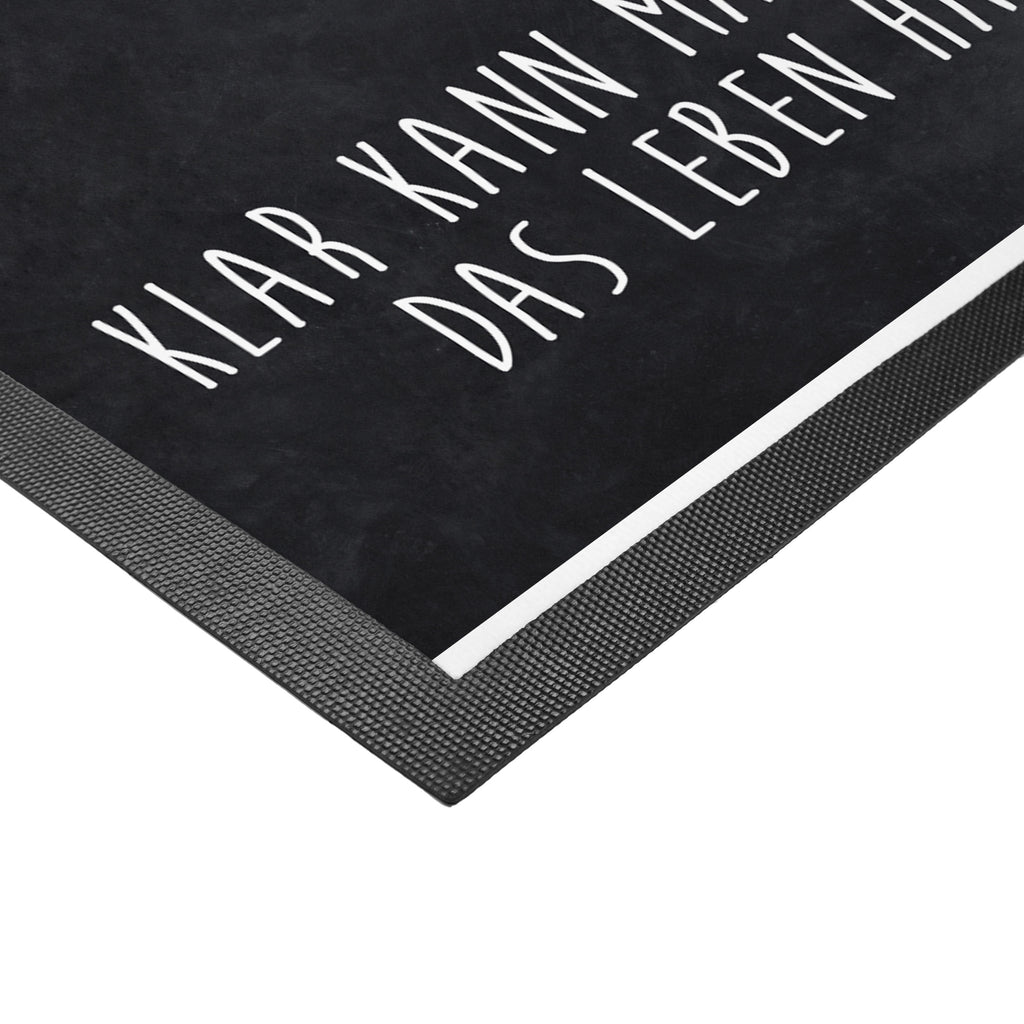 Fußmatte Pinguin Diät Türvorleger, Schmutzmatte, Fußabtreter, Matte, Schmutzfänger, Fußabstreifer, Schmutzfangmatte, Türmatte, Motivfußmatte, Haustürmatte, Vorleger, Pinguin, Pinguine, Diät, Abnehmen, Abspecken, Gewicht, Motivation, Selbstliebe, Körperliebe, Selbstrespekt