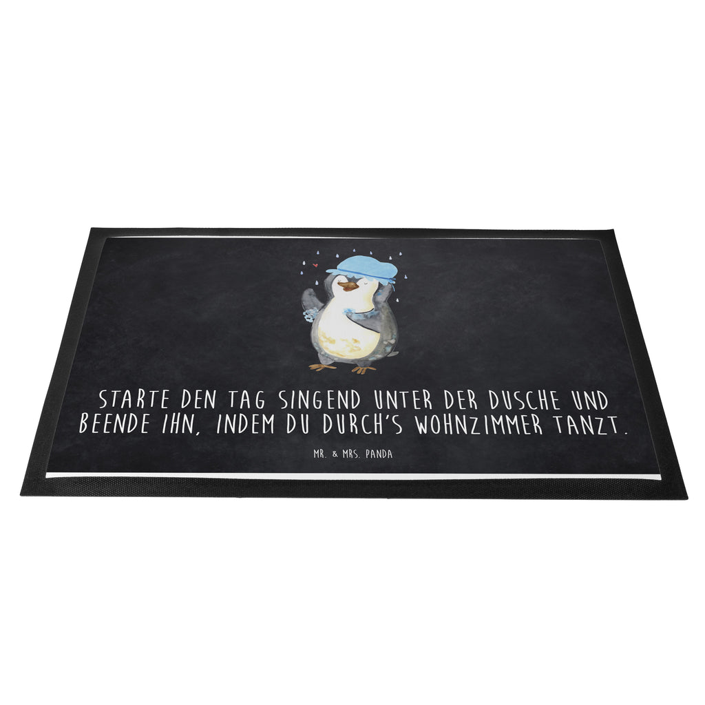 Fußmatte Pinguin duscht