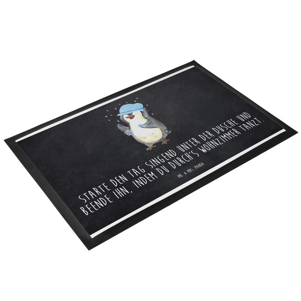 Fußmatte Pinguin duscht