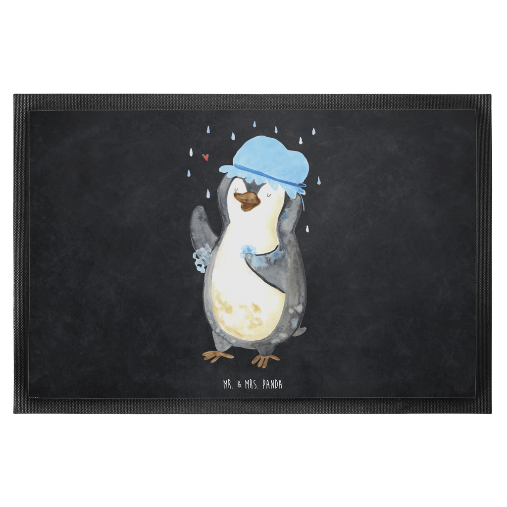 Fußmatte Pinguin duscht