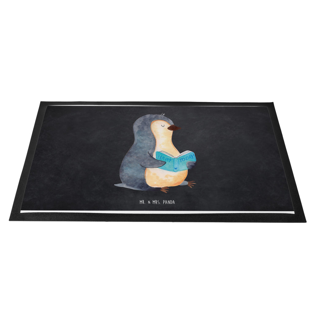 Fußmatte Pinguin Buch