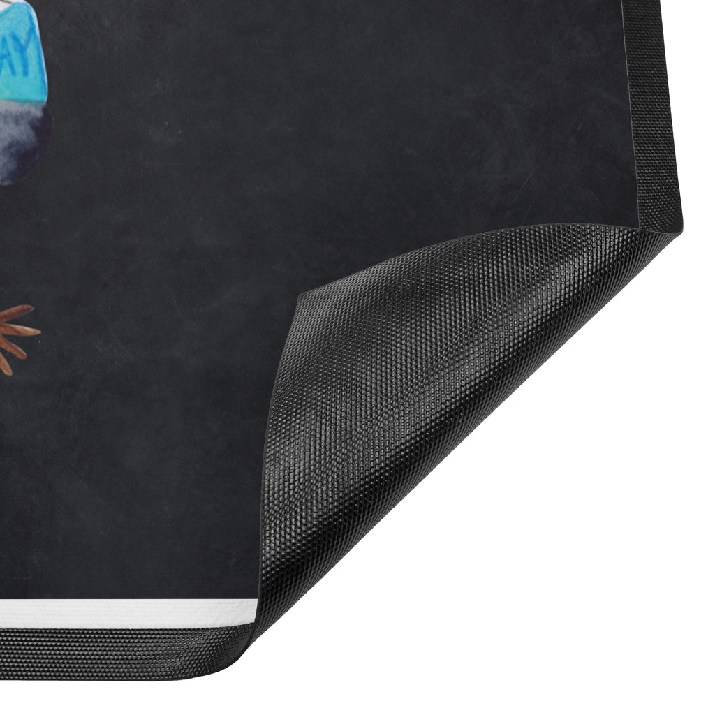 Fußmatte Pinguin Buch