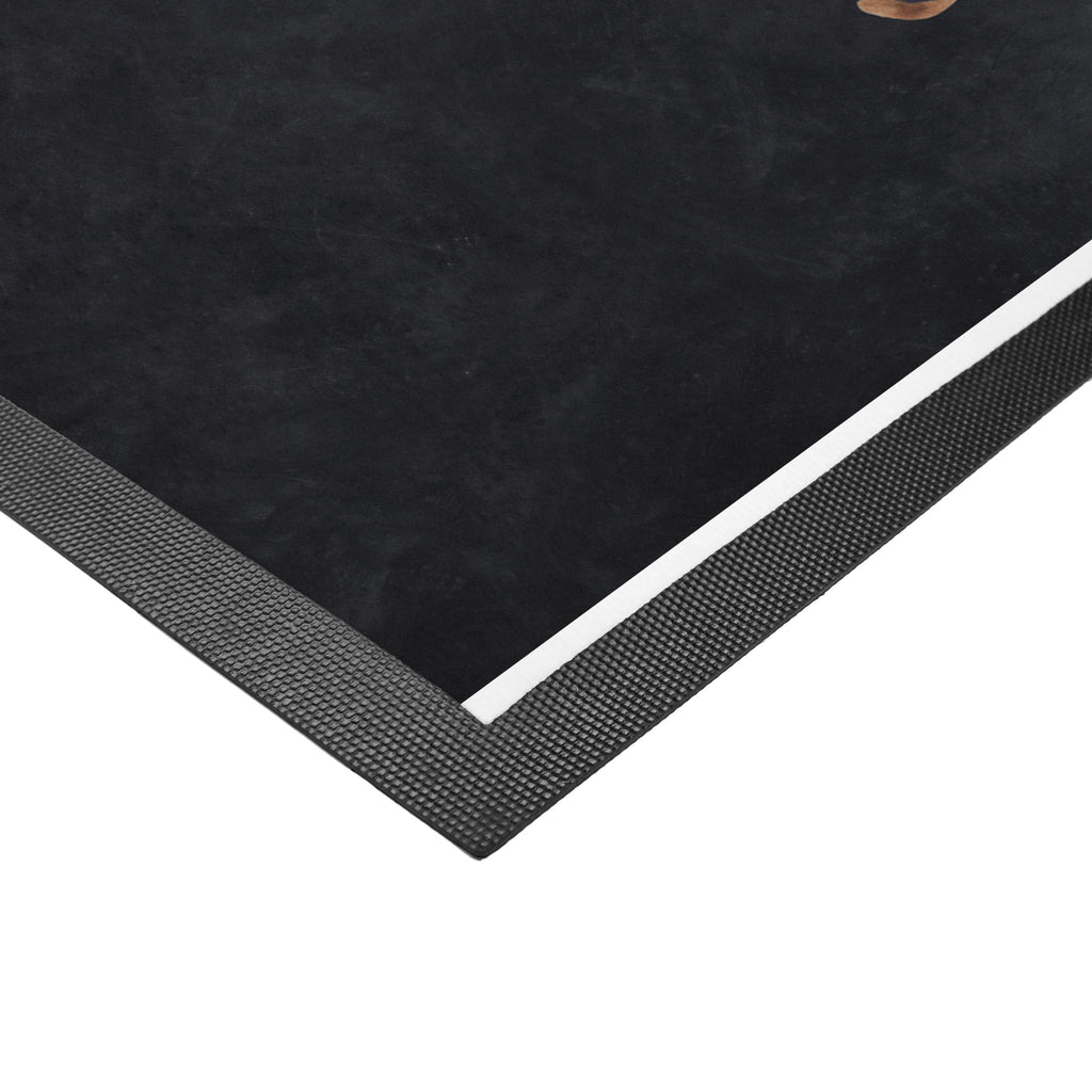 Fußmatte Pinguin & Maus Wanderer Türvorleger, Schmutzmatte, Fußabtreter, Matte, Schmutzfänger, Fußabstreifer, Schmutzfangmatte, Türmatte, Motivfußmatte, Haustürmatte, Vorleger, Pinguin, Pinguine, Abenteurer, Abenteuer, Roadtrip, Ausflug, Wanderlust, wandern