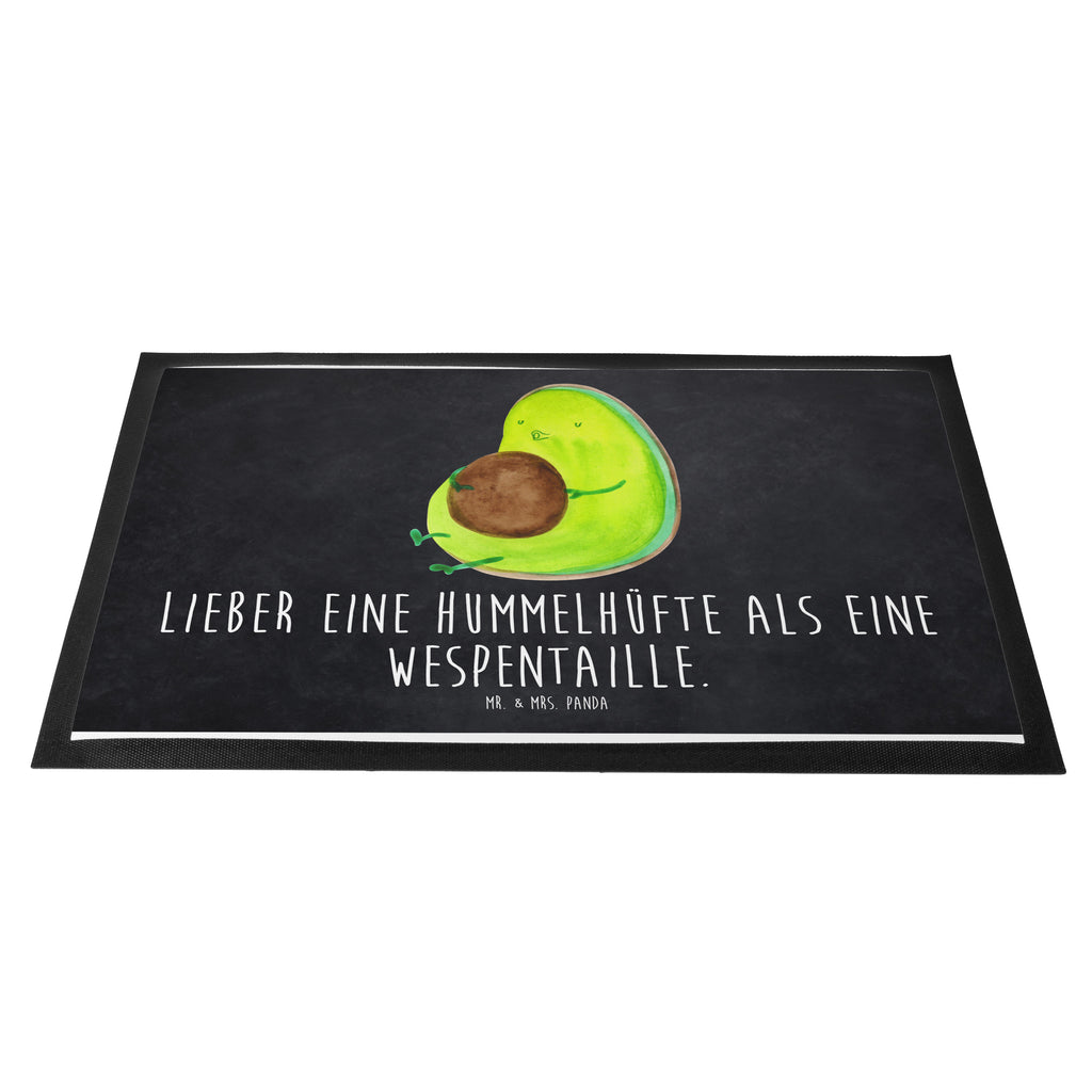 Fußmatte Avocado pfeift Avocado, Diät, Abnehmen, Ernährung, dick sein, Pummelfee,  Türvorleger, Schmutzmatte, Fußabtreter, Matte, Schmutzfänger, Fußabstreifer, Schmutzfangmatte, Türmatte, Motivfußmatte,  Haustürmatte, Vorleger  Avocado, Veggie, Vegan, Gesund