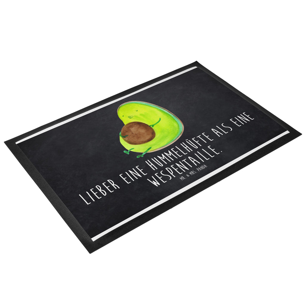 Fußmatte Avocado pfeift Avocado, Diät, Abnehmen, Ernährung, dick sein, Pummelfee,  Türvorleger, Schmutzmatte, Fußabtreter, Matte, Schmutzfänger, Fußabstreifer, Schmutzfangmatte, Türmatte, Motivfußmatte,  Haustürmatte, Vorleger  Avocado, Veggie, Vegan, Gesund